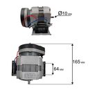 Двигатель эл. переменного тока QUATTRO ELEMENTI  QE15D/25D в сборе с насосом (TK8-002-024)