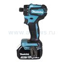 Шуруповёрт аккумуляторный MAKITA DDF083RFE (18В, 40Hм, 2 акк, 3Ah, 6-ти гр1\4", 1,1 кг). (DDF083RFE)