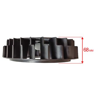 Крыльчатка маховика DDE LC2P82F для трактора TR 106-300 (909-174-497)