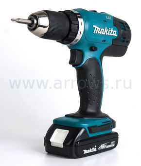 Дрель аккумуляторная безударная MAKITA DDF453SYX5 (18V, 42Нм, 1акб 1,5Ач)