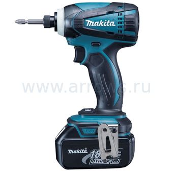 Шуруповёрт аккумуляторный ударный MAKITA DTD152RME (18 В,165нм,1,3кг, 2акк.,Li-ion, 4Ah, (DTD152RME)