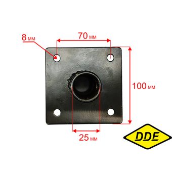 Держатель DDE ножа внутренний V 600 II - 65HPR " Мустанг-2M " (2.12.01.066200)