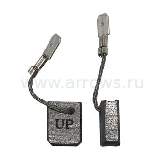 Щетка графитовая UNITED PARTS для METABO WE/WEV/WEP15/17-125/150 (аналог 316055770)  6х12,5х15мм АВТОСТОП