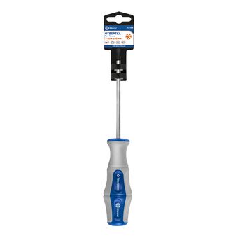 Отвертка Ultra Grip КОБАЛЬТ Torx Tamper-20 х 100 мм, CR-V, двухкомпонентная рукоятка, подвес (910-058)