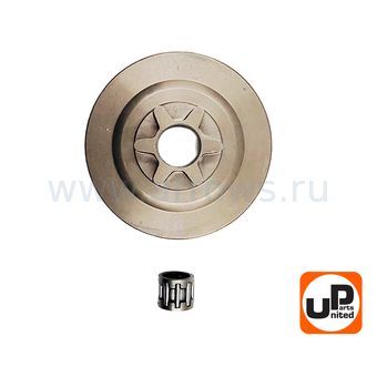 Барабан-зв. UNITED PARTS 3/8"-6T для HUSQVARNA 235/236/240, PARTNER 350/351 с подшипником