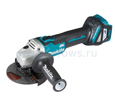 Шлифмашина аккумуляторная MAKITA угловая DGA512Z (18 В, 125мм, пл. пуск, anti-restart, AWS (DGA512Z)