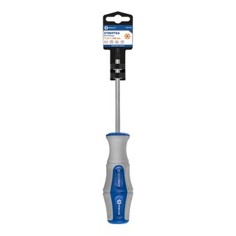 Отвертка Ultra Grip КОБАЛЬТ Torx Tamper-27 х 100 мм, CR-V, двухкомпонентная рукоятка, подвес (910-072)