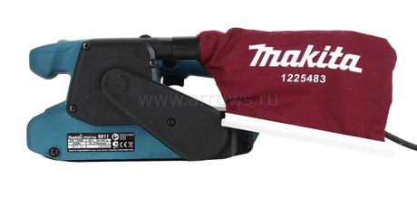 Шлифмашина ленточная MAKITA 9911K (650 Вт, лента 457x76мм, рег. ск, 2,6кг, кейс) (9911K)