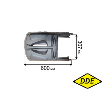 Травосборник г/к DDE -крышка к 246-685_LM51-60DB / WYS18-WD65_Элегия (241-994) нового образца ->246-685-067 (20080090000)