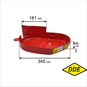 Кожух ремня DDE V800 II Крот 3  (2.66.11.000055)