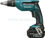 Шуруповёрт аккумуляторный MAKITA DFS451RFE (18 В, Li-ion, 1/4",0-4000 об, 1,5кг, 2 акк,  (DFS451RFE)