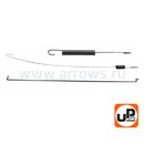 Пружины UNITED PARTS тяги регулятора 188F/190F GX390/GX420 (комплект: 2 пружины, 1 тяга)