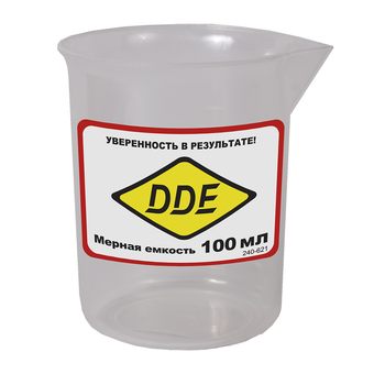 Канистра DDE для ГСМ, мерная емкость 100 мл (240-621)